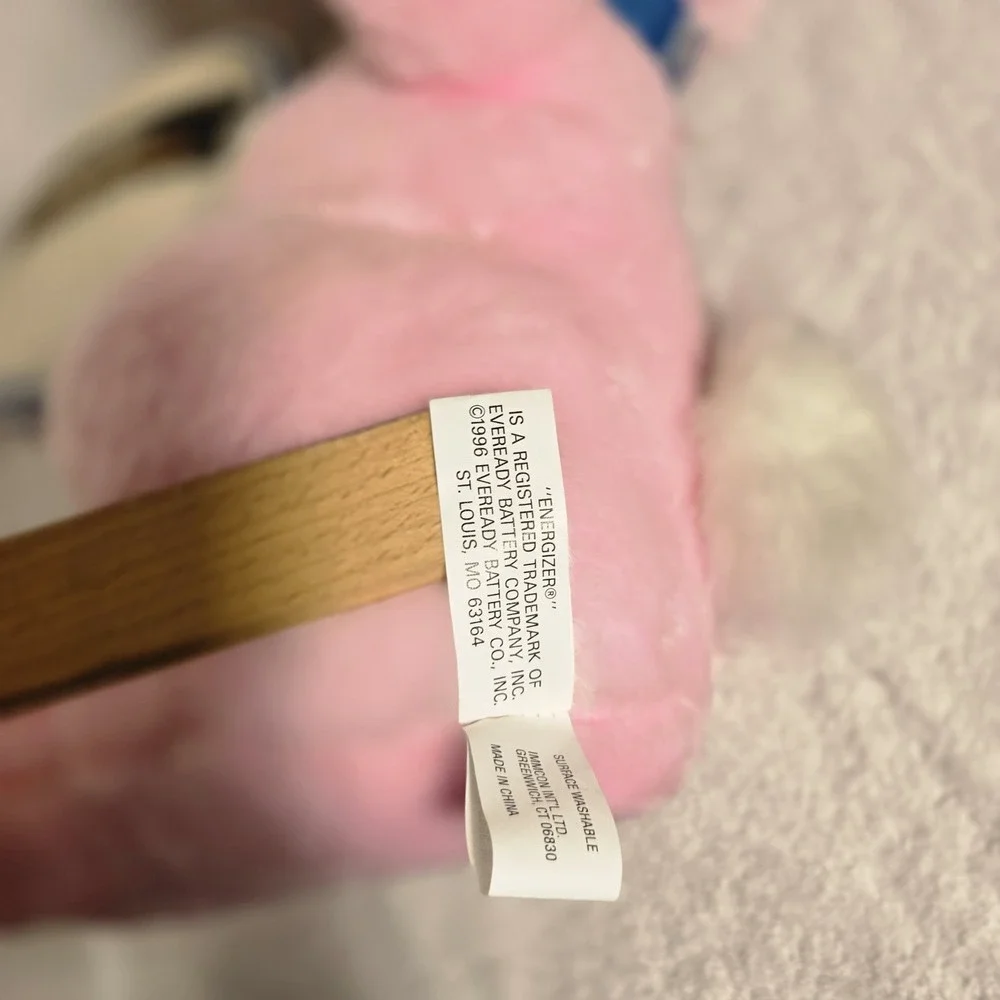 Vintage‎ 1996 Energizer Bunny Plush Eveready Battery Promo – Drum & Shades